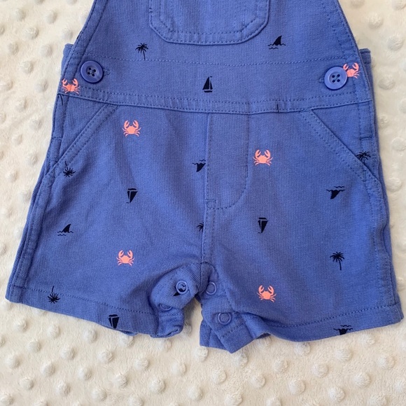 🐳⚓️🦀2pack Rompers, Navy Ocean theme, 3-6M - Picture 11 of 16
